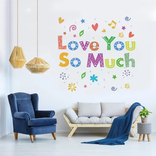 Miniatura 3 de DEKOSH Calcomanías de pared para decoración del hogar, despegar y pegar para dormitorio, sala de estar