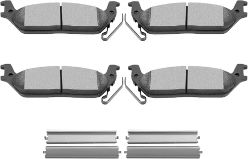 Miniatura 28 de ECCPP - Juego de 4 pastillas de freno de disco de cerámica traseras para 1994 1995 1996 1997 1998 1999 2000 2001 2002 2003 2004 para Ford Mustang