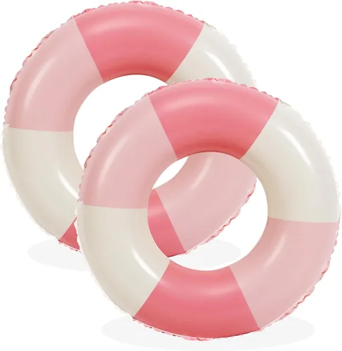 Tubos de piscina, 2 flotadores inflables de piscina para adultos, flotadores de piscina inflables, balsa de piscina, fiesta, agua, verano, playa,