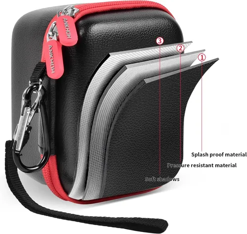 Miniatura 5 de ANKHOH Funda para Cámara Digital para Polaroid Go Generation 2 Gen 2/9035/9071/9070 Cámara Mini Instantánea, Almacenamiento de Cámaras de Película