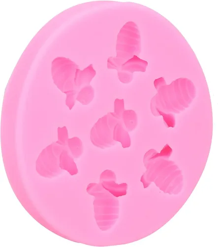 Miniatura 8 de Molde para pastel, molde de pastel en forma de abeja, molde de silicona para chocolate, para decoración de pasteles, fondant, herramienta