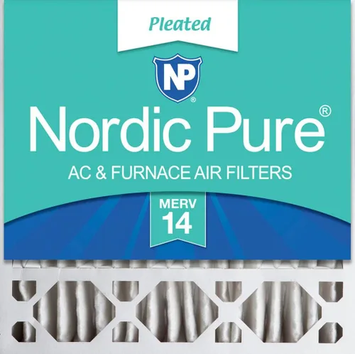 Miniatura 25 de Nordic Pure 20 x 20 x 5 (19_5/8 x 19_7/8 x 4_3/8) Honeywell/Lennox MERV 12 filtros de aire de repuesto, 2