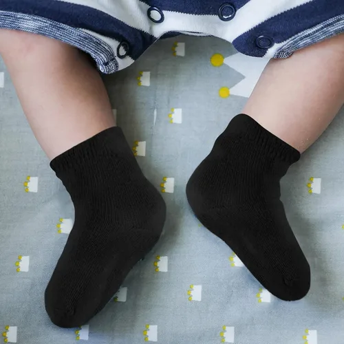Miniatura 6 de Duufin 18 pares de calcetines de algodón de corte medio para niños