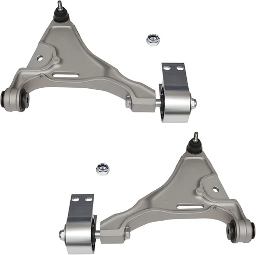 TUCAREST 2 piezas K80354 K80355 izquierdo derecho delantero inferior brazo de control y rótula conjunto compatible con Bu-ick Lucerna 2006 2007 2008
