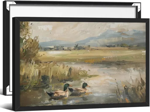Miniatura 20 de Arte de pared de paisaje con flores silvestres y naturaleza, póster floral botánico retro, pinturas de plantas de cabaña, impresiones en lienzo