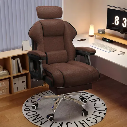Miniatura 9 de Executive Office Chair Reclining with Footrest Ergonomic Computer Desk with Lumbar Support Big and Tall Home High Back Gaming Chair for Office Home