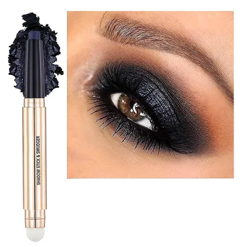 Miniatura 15 de Barra de Sombra de Ojos Rosa, Lápiz de Sombra de Ojos Cremoso, Acabado Brillante, Hipoalergénico, Resistente al Agua, de Larga Duración, Lápiz