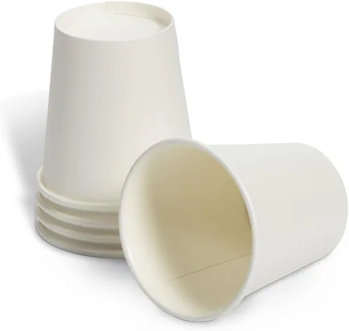 Miniatura 4 de Perk Vasos calientes de papel de 3 onzas, 1,000 tazas de café desechables a granel para expreso, muestras y bebidas calientes, color blanco