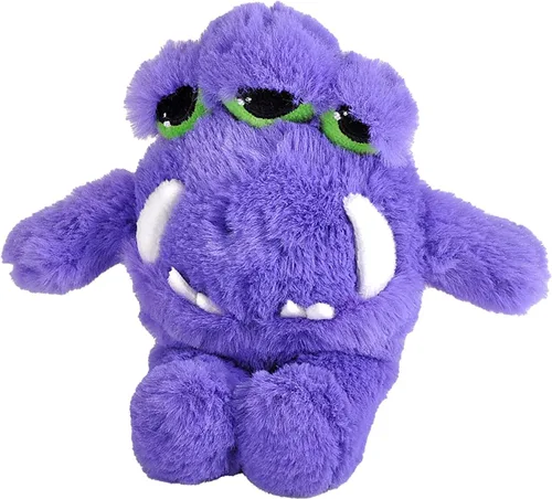 Miniatura 4 de Wild Republic Monsterkins Grom Jr, animal de peluche, 8 pulgadas, regalo para niños, juguete de peluche, hecho de botellas de agua recicladas
