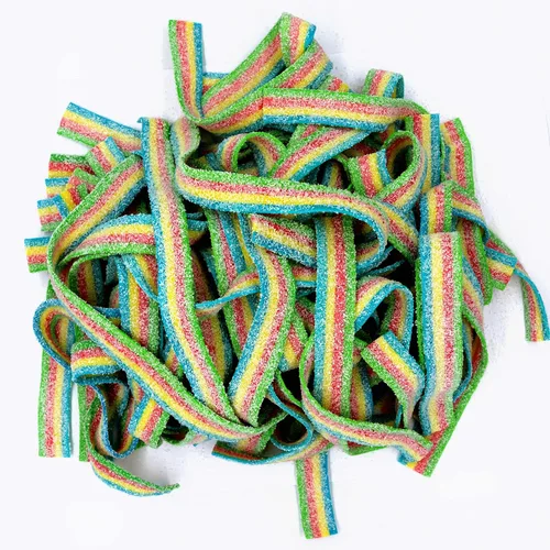 Miniatura 8 de Smarty Stop Tiras de caramelo de goma agria (frambuesa azul, 1 libra)