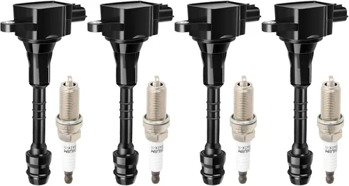Miniatura 21 de OCPTY Paquetes de bobinas y bujías para UF504, GN10352 compatibles con 2011-2020 para Chrysler para 300 5.7L/V8, 2009-2010 para Dodge para Ram 1500
