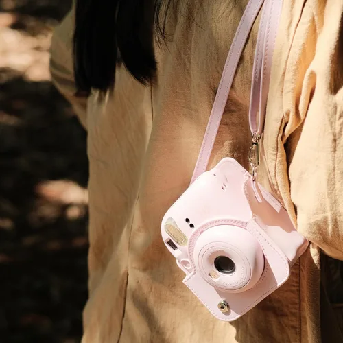 Miniatura 7 de Rieibi Funda de cámara compatible con Fuji Instax Mini 12 - MINI 12 - Funda de transporte para cámara instantánea Fujifilm Instax Mini 12 - Funda