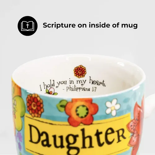 Miniatura 2 de Divinity Boutique Taza de cerámica y pila de notas, hija, 12 onzas