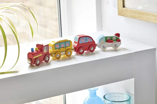 Miniatura 9 de Peppa Pig 07215 Mini Vehículos de Madera Los Estilos Pueden Variar