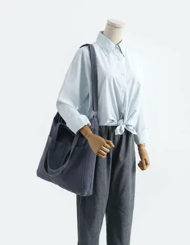 Miniatura 2 de Jeelow Bolso bandolera de lona resistente para hombre y mujer