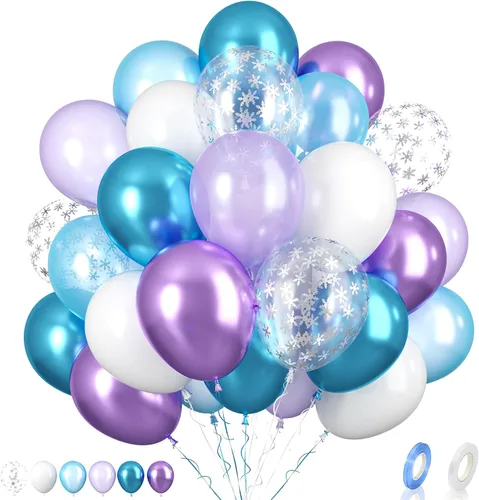 Miniatura 11 de Globos de graduación azules y dorados, 60 globos impresos con texto en inglés "Felicitaciones", 12 pulgadas, azul marino, blanco, azul, metálico