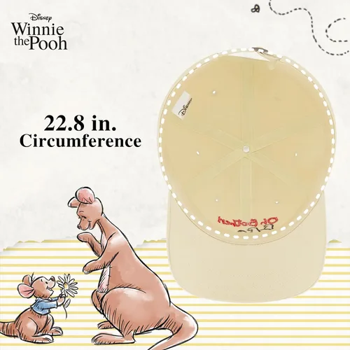 Miniatura 23 de Disney Winnie The Pooh Dad Hat, Adjustable Cotton Baseball Cap with Curved Brim