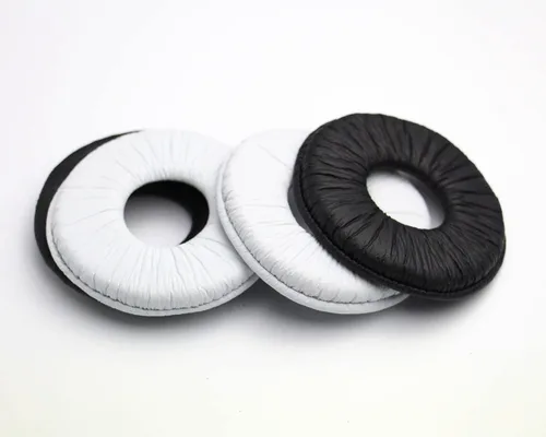 Miniatura 4 de MDR-ZX100 Almohadillas de repuesto de proteína antiarrugas PU de 2.756 in, almohadillas de repuesto compatibles con auriculares Sony MDR-ZX310
