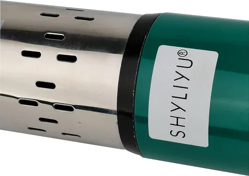 Miniatura 4 de Bomba de pozo sumergible solar DC 24V 260W Pozo profundo 3 "Tubo de acero inoxidable Tornillo 2300L/H Salida de 1 pulgada de elevación alta 53M