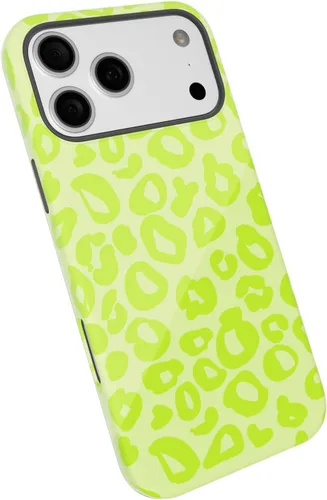 Miniatura 64 de LoeoeL para iPhone 11 Funda con Estampado de Guepardo, Funda de Teléfono con Patrón de Leopardo para Mujeres y Niñas, Funda de Plástico Duro delgada