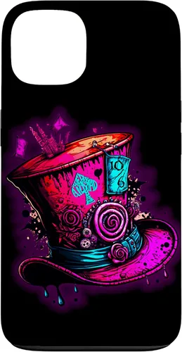 Miniatura 7 de Funda para iPhone 12/12 Pro We're All Mad Here Pink Steampunk Alicia en el país de las maravillas