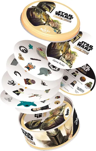 Miniatura 3 de Asmodee Dobble Star Wars Mandalorian Juego de cartas A partir de 6 años 2-8 jugadores 15 minutos de tiempo de juego