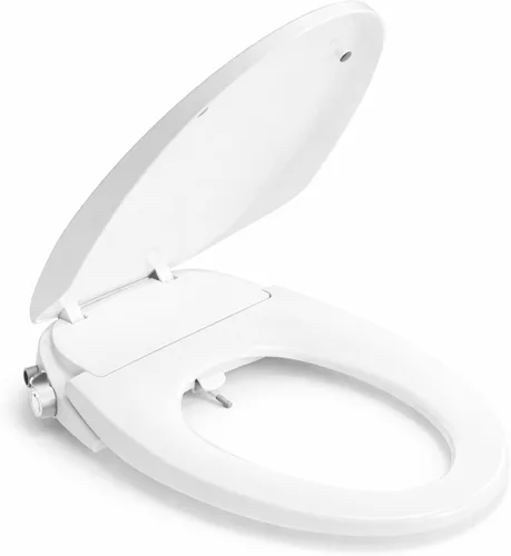 Miniatura 8 de BRAVAT® Asiento de inodoro electrónico inteligente con bidé, asiento con calefacción, agua caliente instantánea, boquilla de acero inoxidable