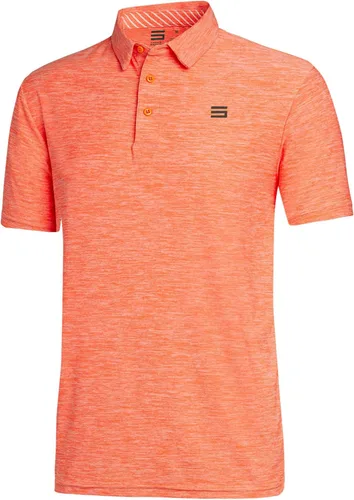 Three Sixty Six camisa de golf para hombre, polo atlético dry fit de tipo informal, con cuello y manga corta.