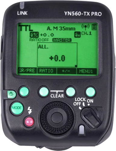 YONGNUO YN560-TX PRO S YN560 TX PRO Flash inalámbrico Speedlite Transmisor Disparador HSS TTL para cámara S