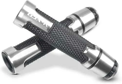 Miniatura 8 de 7/8 '' 0.866 in motocicleta CNC aluminio Powersports manillar Grips con extremos de agarre para Suzuki GSXR 125 250 300 600 750 1000 1300 titanio