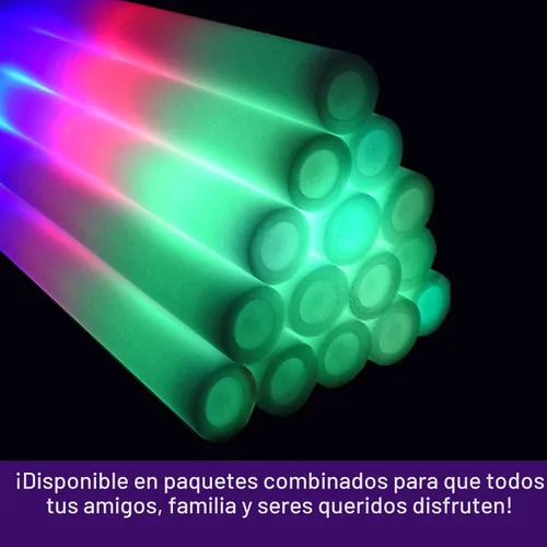 Miniatura 3 de Paquete de 15 barras de luz LED personalizadas para fiestas, bodas, fiestas, cumpleaños, invitados, fiestas, DJ, conciertos, festivales, eventos, 3