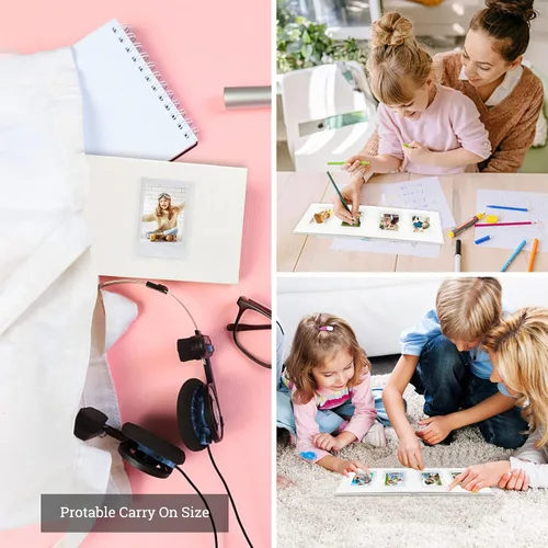 Miniatura 9 de Veicevol Álbum de fotos con espacio de escritura para cámara instantánea Fujifilm Instax Mini 12 11 9 40 90 8 7 Evo Liplay - Álbum de fotos de 64