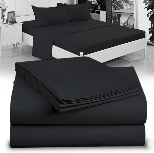 Miniatura 37 de Juego de Sábanas Twin - Sábanas de Cama Twin de Microfibra Ultra-Suave 1800 - Doble Cepillado - Bolsillos Profundos - Ajuste Fácil - Sin Arrugas