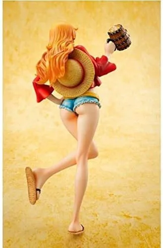 Miniatura 2 de Megahouse One Piece: Portrait of Pirates: Nami Mugiwara Versión 02 Edición Limitada Figura de PVC