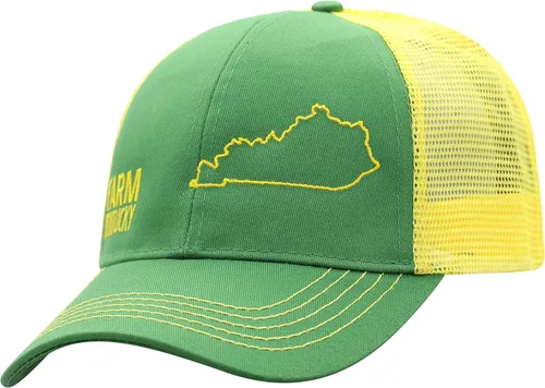 Miniatura 37 de John Deere Gorra de béisbol con logotipo y malla trasera con contraste, para hombre