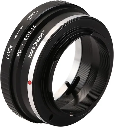 Miniatura 3 de K&F Concept FD to EOS M Adapter, Lens Mount Adapter for FD Mount Lens and EOS M Mount Camera