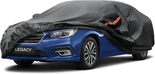 Miniatura 18 de Kayme Funda de automóvil de 6 capas para Audi A4 Sedan (2011-2023), impermeable para todo tipo de clima, cubierta exterior completa, protección