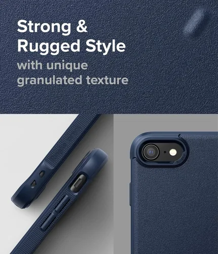 Miniatura 3 de Ringke Onyx - Funda protectora compatible con iPhone SE 5G (3ª generación, 2022), resistente, duradera, a prueba de golpes, de poliuretano marino