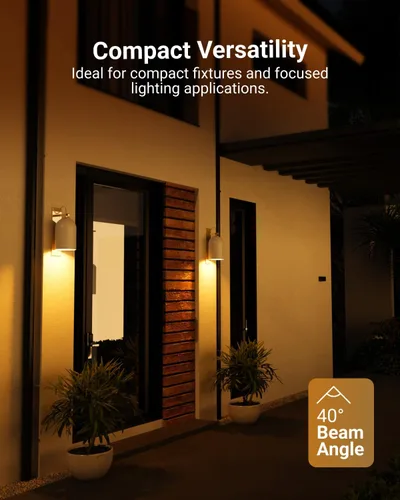 Miniatura 3 de Sunco Bombillas LED Amarillas Anti-Insectos para Exteriores PAR30 Luz Anti-Insectos para Porche, Patio Trasero, Exterior, 11W=75W, Resplandor Ámbar