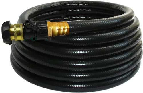 Fuji Spray 9049 HVLP Manguera de aire de 25 pies, color negro