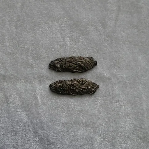 Miniatura 33 de Espada samurái japonesa KOSHIRAE - Aleación Menuki 01-36