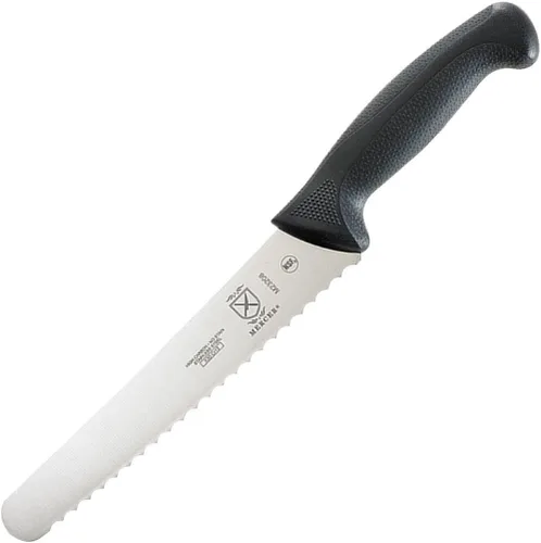 Miniatura 44 de Mercer Culinary M14007 Millennia Black Handle - Tenedor de cocina, mango negro, 7 pulgadas