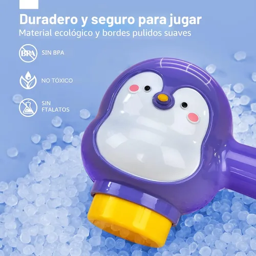 Miniatura 6 de hahaland Juguetes Montessori para niños de 1 año, 2 en 1 libra por bola y rampa de coche Juguetes Montessori para niños de 1 año, juguetes de causa