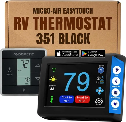 Miniatura 15 de MICRO-AIR EasyTouch - Termostato digital de repuesto para autocaravana, programable y confiable, habilitado para WiFi y Bluetooth, termostato