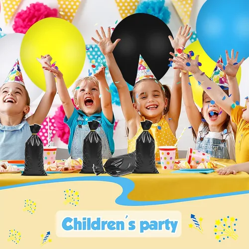 Miniatura 7 de Lecpeting 100 bolsas de celofán, bolsas de plástico para dulces con lazos giratorios para envoltura de regalo, cumpleaños, boda, baby shower
