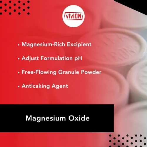 Miniatura 2 de Óxido de magnesio USP Granular - Bulk 25 kg (55 lb) - Suplemento e ingrediente para el cuidado personal