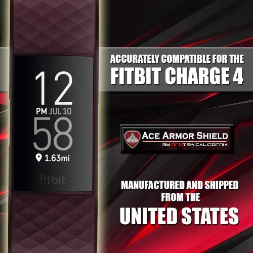 Miniatura 2 de ACE ARMOR SHIELD - Protectores de pantalla premium para Fitbit Charge 6 y Charge 5 (Charge 4)
