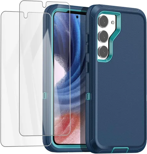 Miniatura 25 de AICase Funda para Galaxy S23 Funda Transparente (6.1"), Protección contra Caídas de Servicio Pesado Cuerpo Completo Resistente a Prueba de Golpes/A