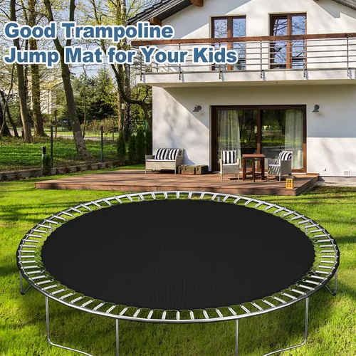 Miniatura 2 de Cliselda Trampoline Replacement Mat, Fits 12 ft 14 ft 15 ftRound Trampoline Frame with 72/88/96 V-Rings and Spring Tool, Fits 5.5-7" Springs
