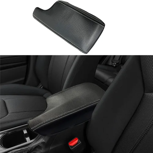 Miniatura 6 de Accesorios de decoración, protector de prevención de arañazos, funda para reposabrazos de consola central de automóvil para Subaru Crosstrek